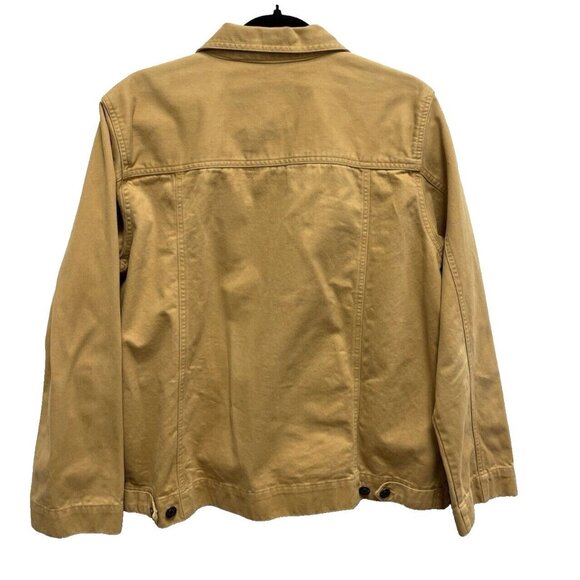 Blassport Brown Women’s Jacket Denim Button Down Jacket Size XL - Picture 4 of 13